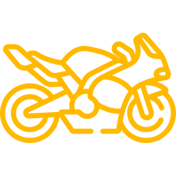 Icône représentant une moto pour la catégorie permis moto A